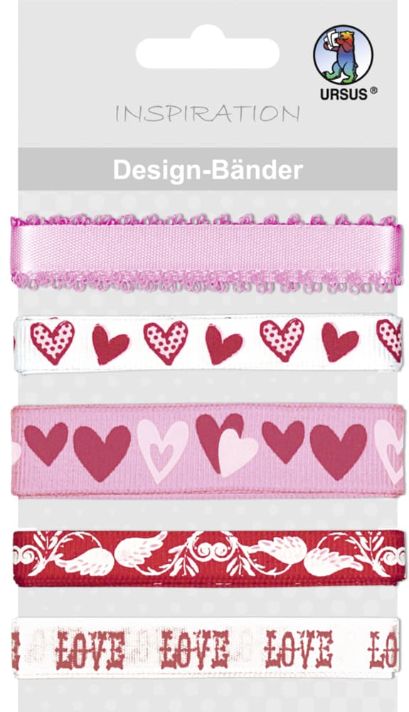 URSUS 5 Design-Bänder "Liebe"