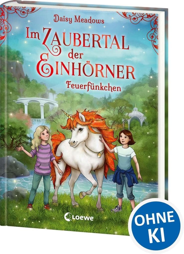 Im Zaubertal der Einhörner (Band 1) - Feuerfünkchen: Kinderbuch zum ersten Selberlesen für Mädchen und Jungen ab 7 Jahre