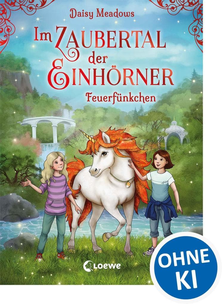 Im Zaubertal der Einhörner (Band 1) - Feuerfünkchen: Kinderbuch zum ersten Selberlesen für Mädchen und Jungen ab 7 Jahre