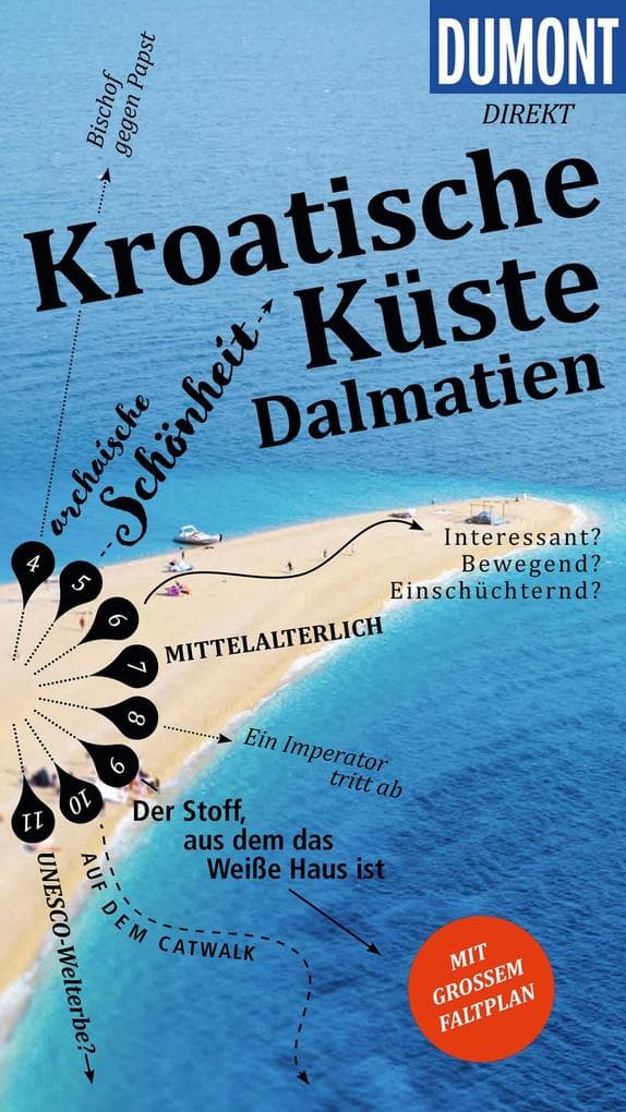 DUMONT direkt Reiseführer E-Book Kroatische Küste, Dalmatien