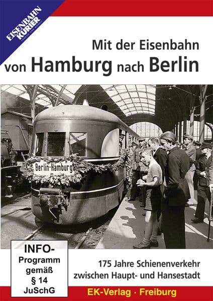 Mit der Eisenbahn von Hamburg nach Berlin,DVD-Video