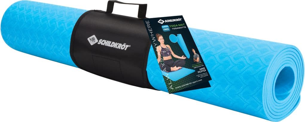 Schildkröt Fitness - Yogamatte 4mm - Light Blue