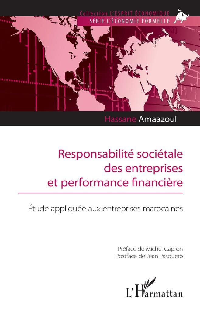 Responsabilite societale des entreprises et performance financiere