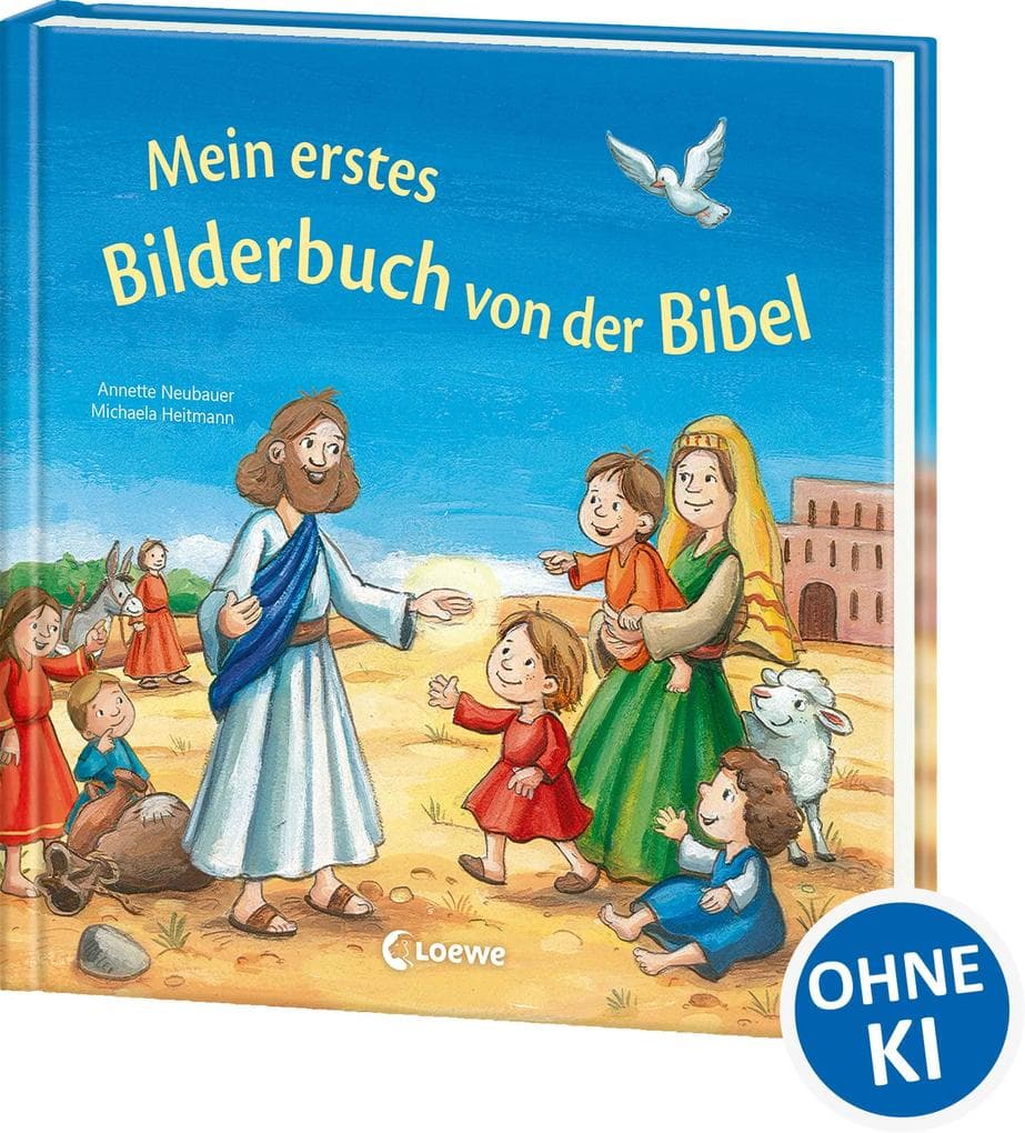 Mein erstes Bilderbuch von der Bibel: Bibelgeschichten für die Kleinsten - Vorlesebuch für Kinder ab 2 Jahren