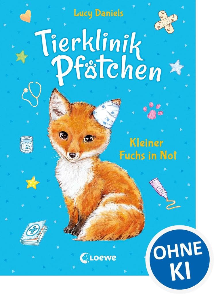 Tierklinik Pfötchen (Band 3) - Kleiner Fuchs in Not: Kinderbuch für Erstleser ab 7 Jahren