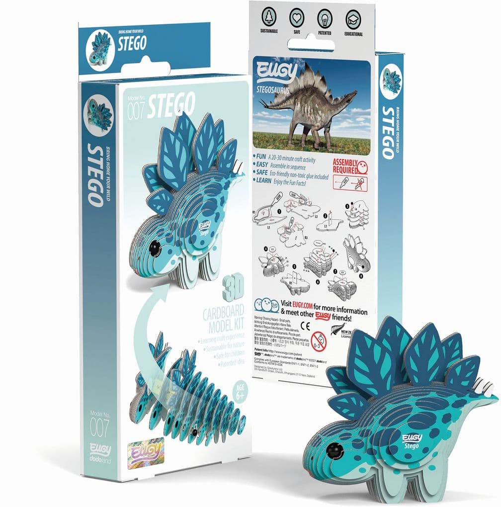 Eugy - 3D Bastelset Stegosaurus