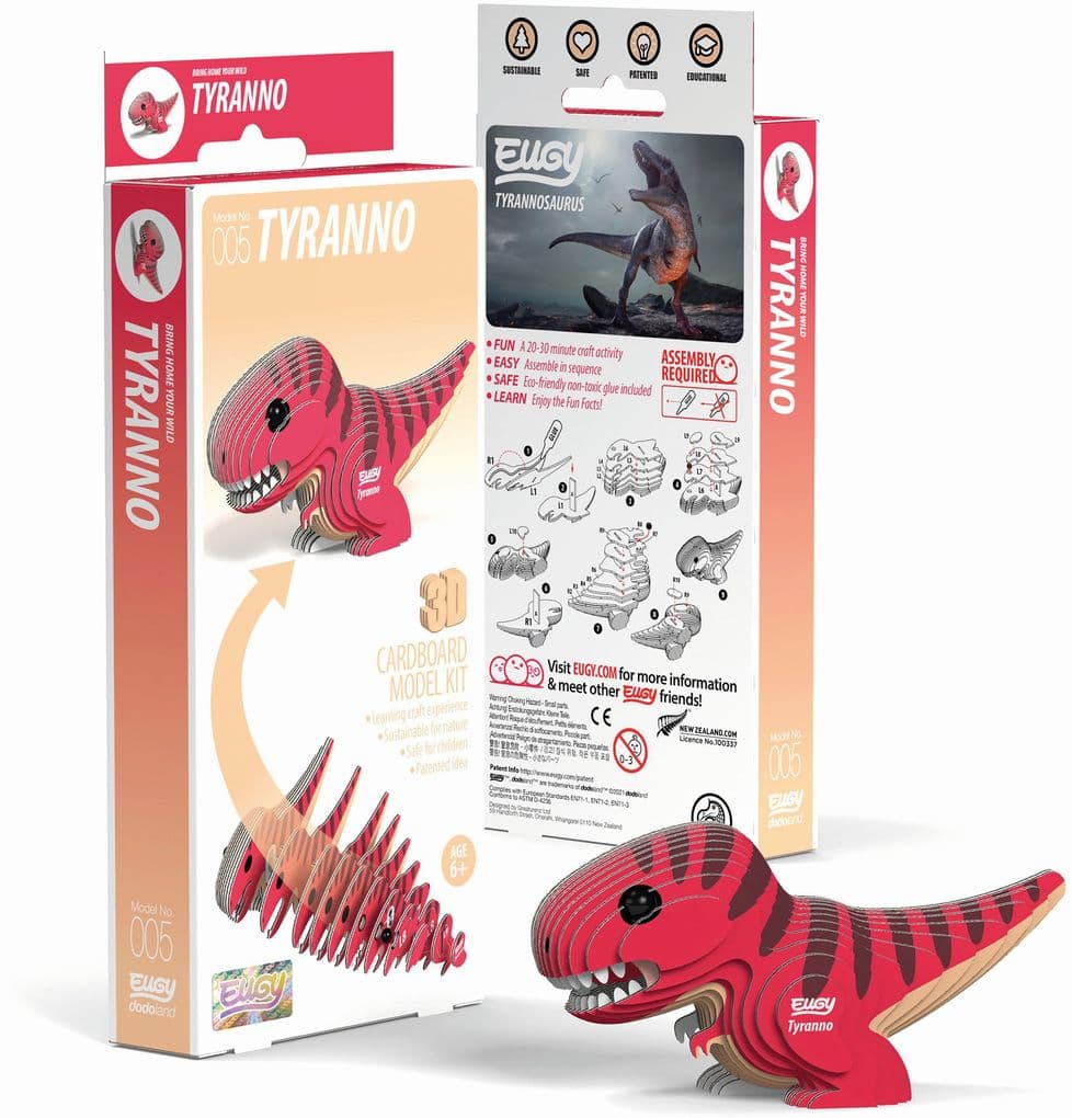 Eugy - 3D Bastelset Tyrannosaurus