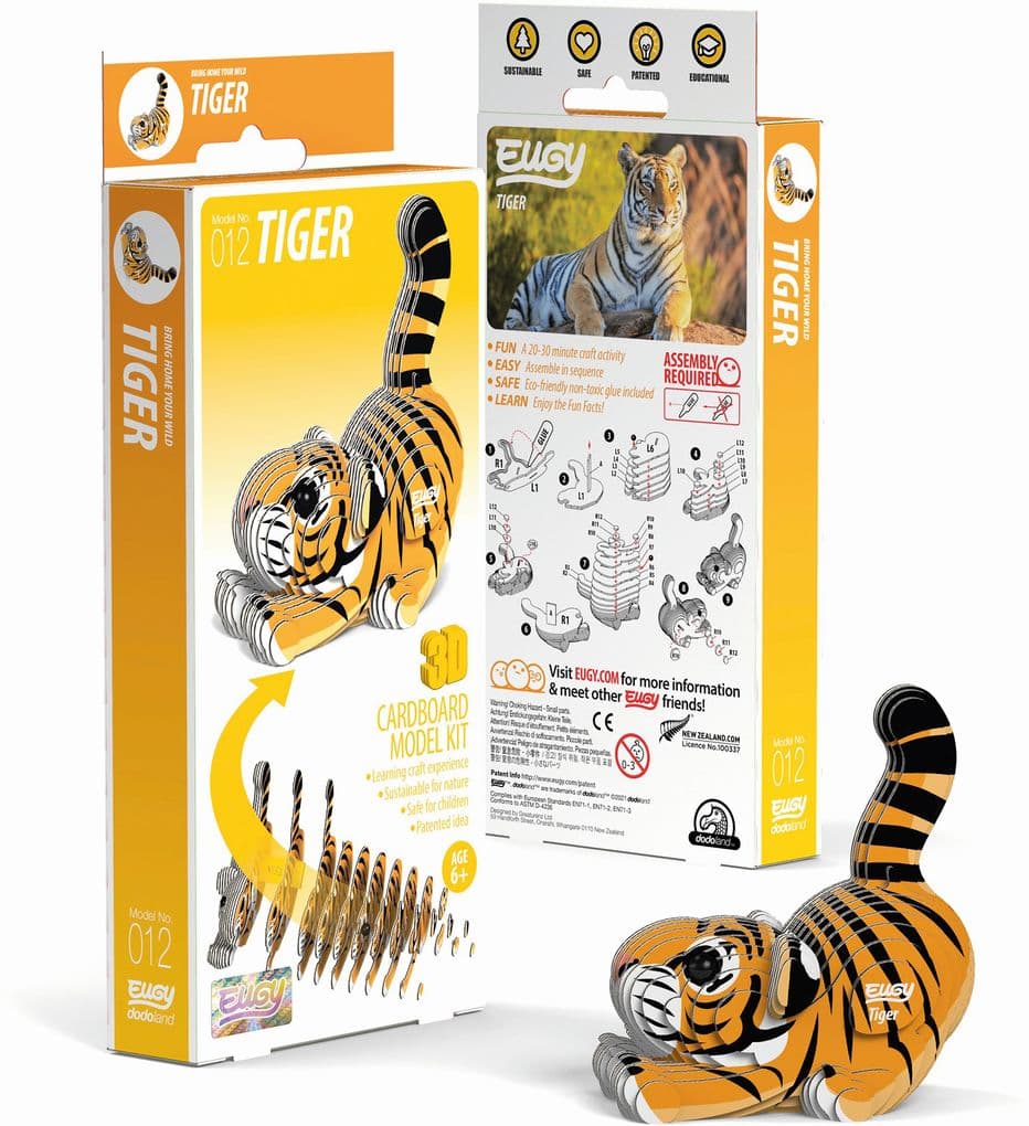 Eugy - 3D Bastelset Tiger