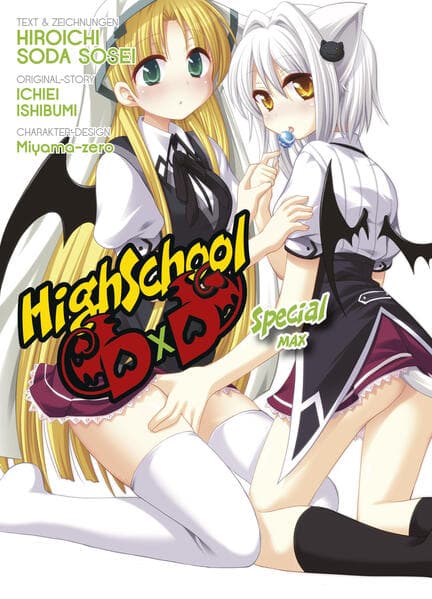 HighSchool DxD - Special Max-Edition: Die Side-Story des sexy Ecchi-Klassikers mit zwei süßen Dämoninnen im Max-Format!