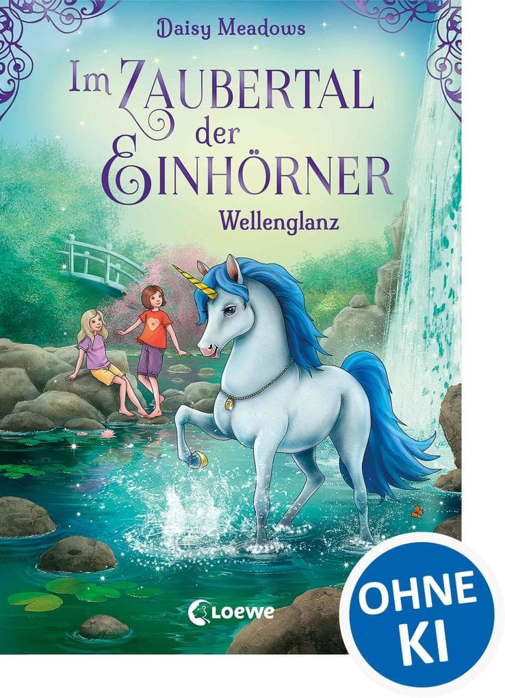 Im Zaubertal der Einhörner (Band 4) - Wellenglanz: Kinderbuch zum ersten Selberlesen für Mädchen und Jungen ab 7 Jahren