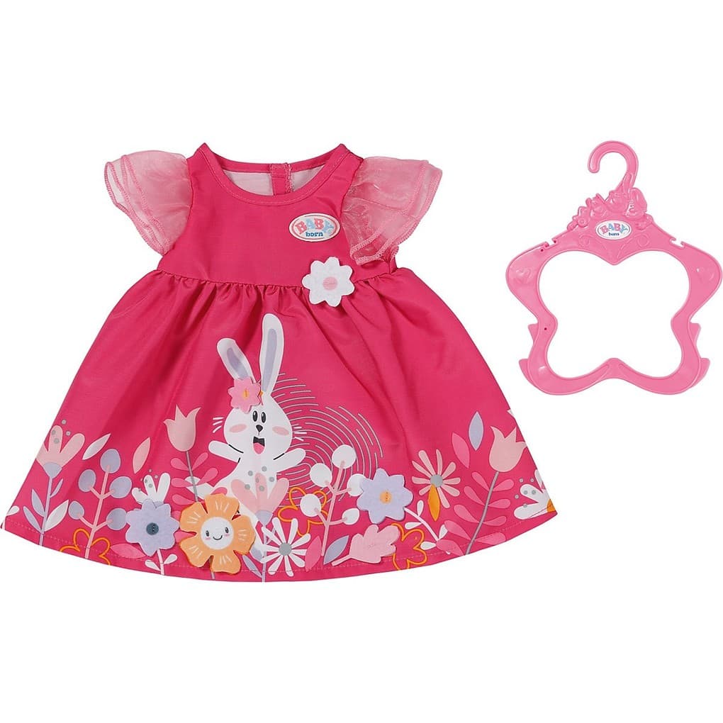 Zapf Creation - Baby Born - Kleid Blümchen, 43cm