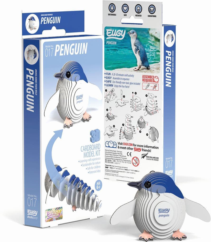 Eugy - 3D Bastelset Pinguin