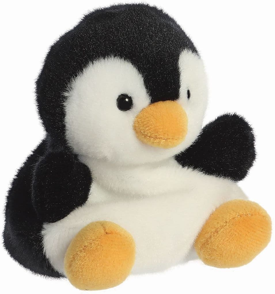 Aurora 33481 - Palm Pals Pinguin Chilly, Plüschtier, 13 cm