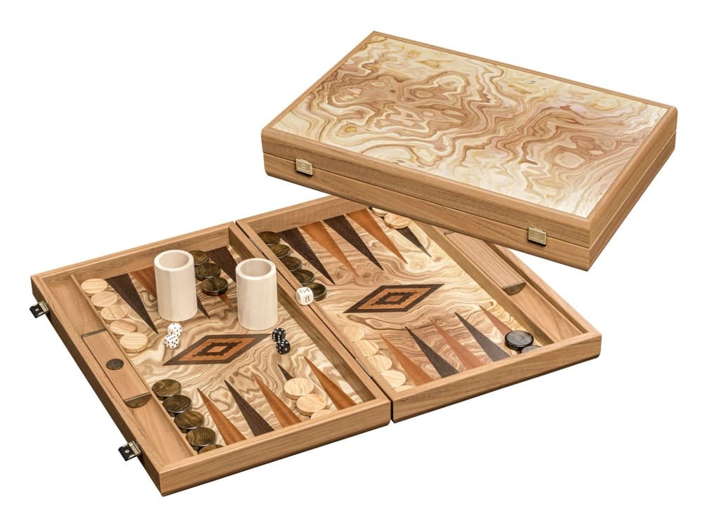 Philos 1820 - Backgammon Marmana, groß, Holz