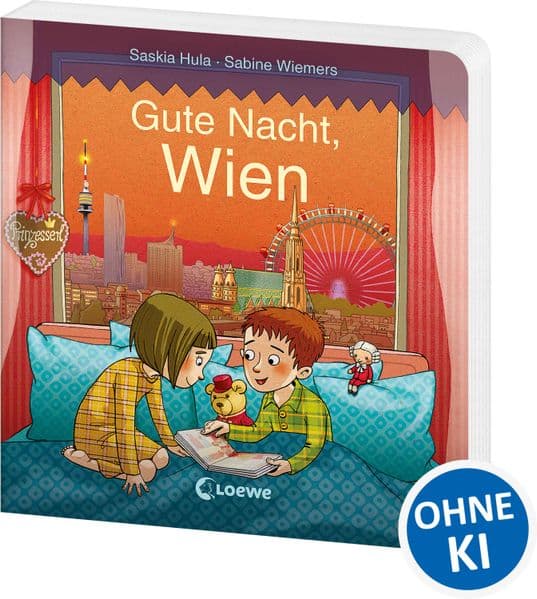 Gute Nacht, Wien: Zum Einschlafen ab 18 Monate - Bilderbuch, Pappbilderbuch, Erinnerungsbuch, Geschenkbuch, Reisegeschenke