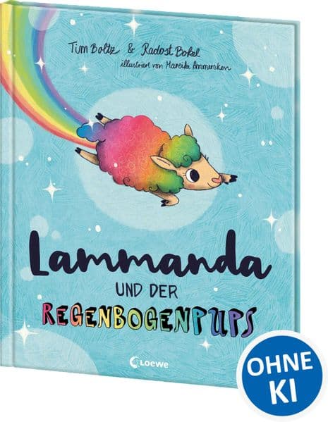 Lammanda und der Regenbogenpups: Ein lustiges Bilderbuch über Andersartigkeit, Akzeptanz und Toleranz für Kinder ab 3 Jahren