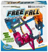 ThinkFun - 76548 - Free Fall - Schwerkraft auf einem neuen Level! Logikspiel für Mädchen und Jungen