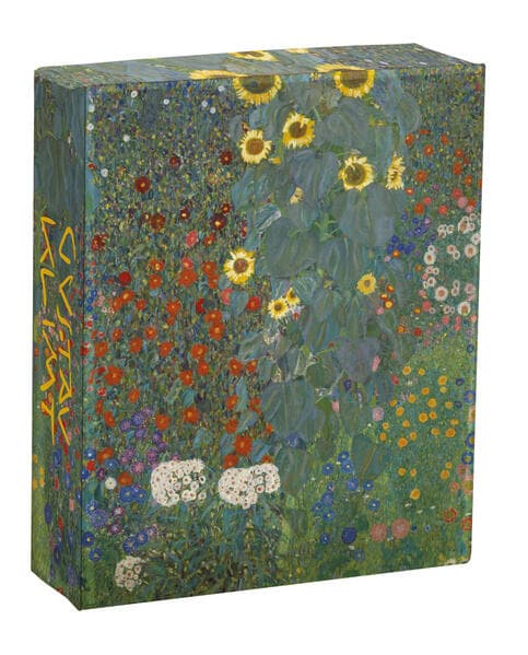 Teneues - Quicknotes: Gustav Klimt Gardens, Notecards, 20 Full Color Notecards, 20 Classic White Envelopes, 4 Designs, Keepsake Box, Magnetic Enclosure