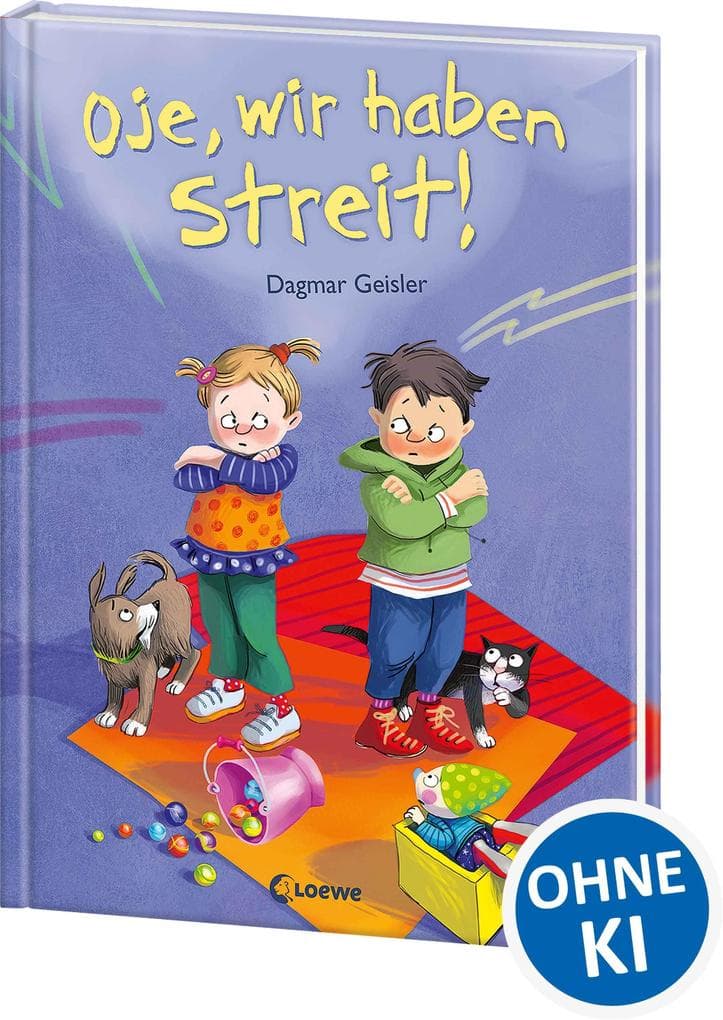 Oje, wir haben Streit!: Ein altersgerechtes Sachbuch über Streiten und Versöhnen für die emotionale Entwicklung von Kindern ab 3 Jahren
