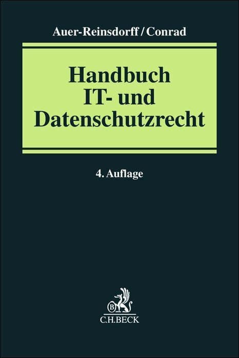 Handbuch IT- und Datenschutzrecht
