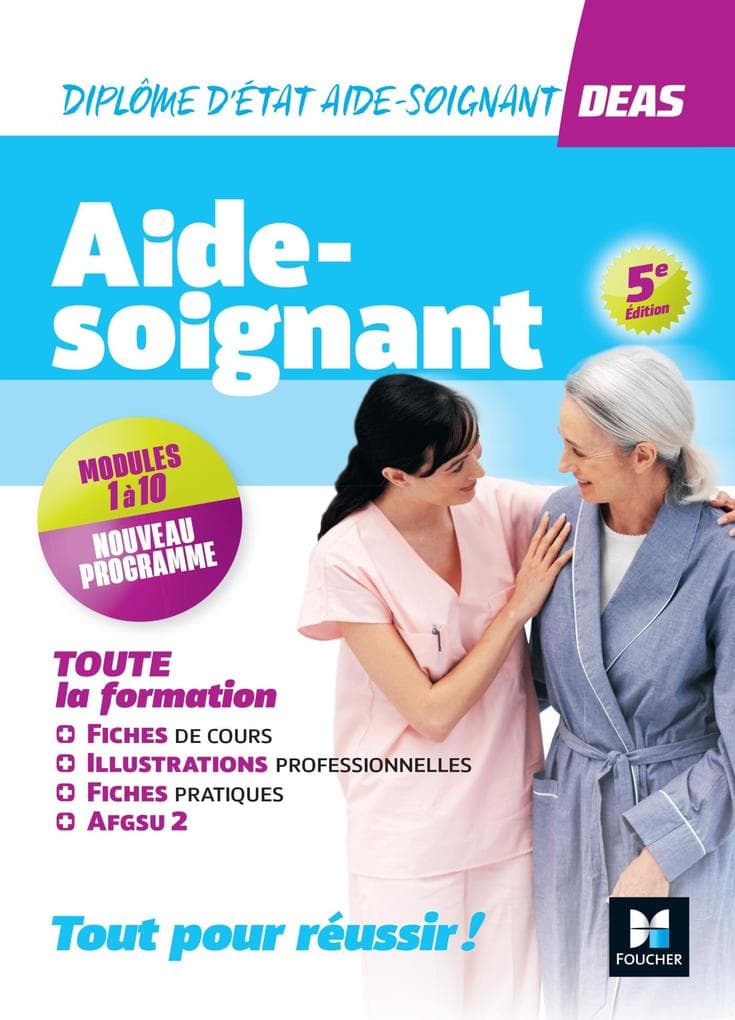 Tout-en-un DEAS - IFAS - Diplôme État Aide-Soignant Programme complet