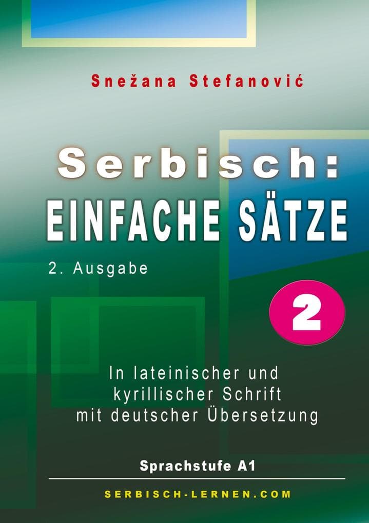 Serbisch: Einfache Sätze 2
