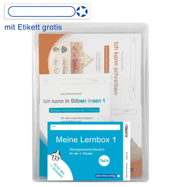 Meine Lernbox 1 - Teil A - Deutsch - Fit für das 1. Schuljahr
