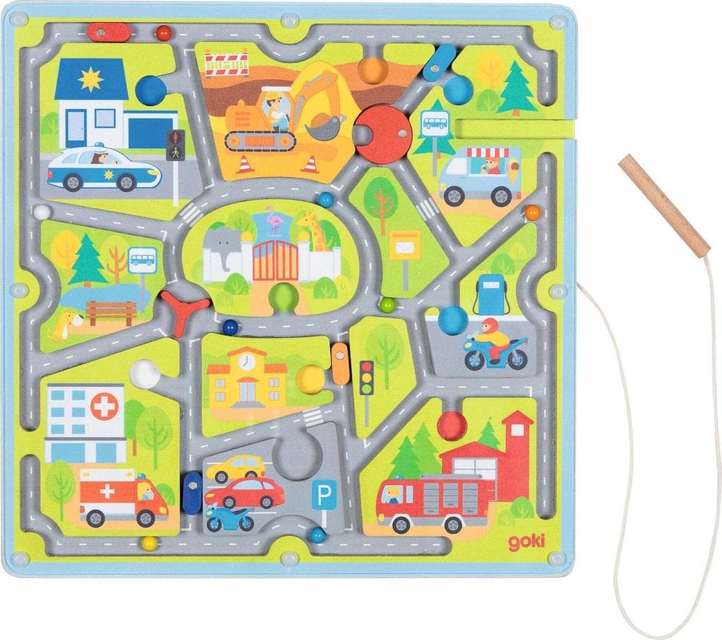 Magnetlabyrinth Kleine Stadt