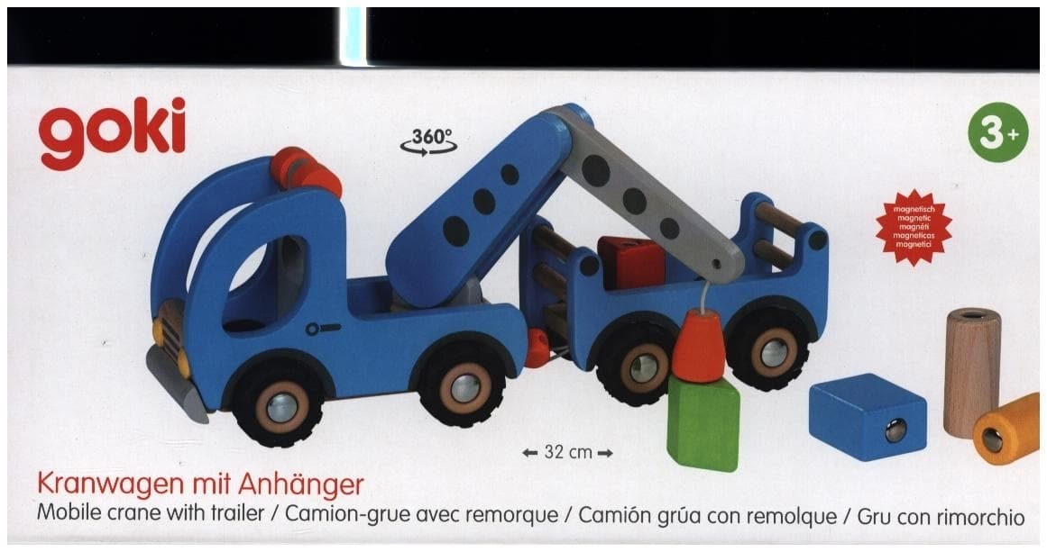 Kranwagen mit Anhänger