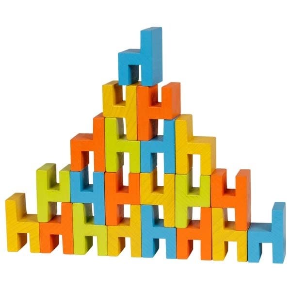 Goki 56662 - Balancier- & Stapelspiel Mini-Stühle