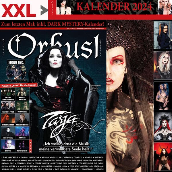 Orkus!-Edition mit KALENDER 2024: Ausgabe Winter 2023/2024: mit XXL-"DARK MYSTERY"-Kalender 2024!