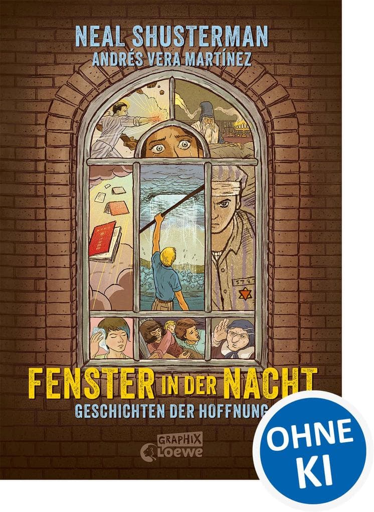 Fenster in der Nacht: Geschichten der Hoffnung - Graphic Novel über die Zuversicht im Holocaust