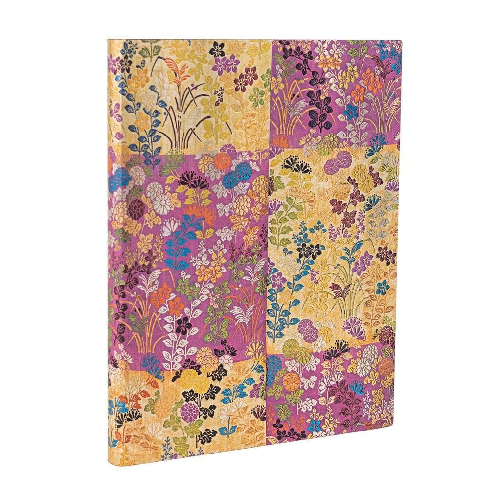 Kara-Ori Pink Ultra Unlined Softcover Journal, 176pg, 100gsm by Paperblanks (Japanese Kimono)
