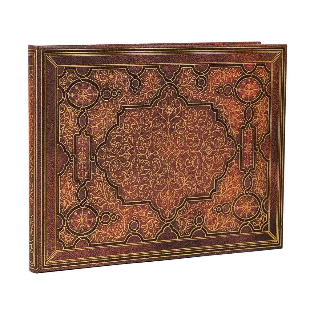 Iron Horse Guest Book Unlined Hardcover Guest Book, 144pg, 120gsm by Paperblanks (Pacifica)