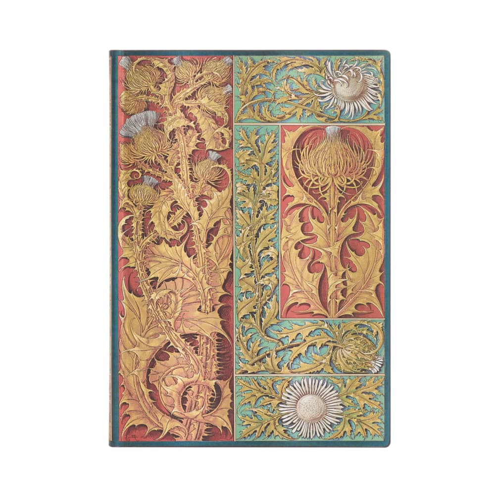 Wild Thistle MIDI Lined Softcover Journal, 176pg, 100gsm by Paperblanks (Vox Botanica)