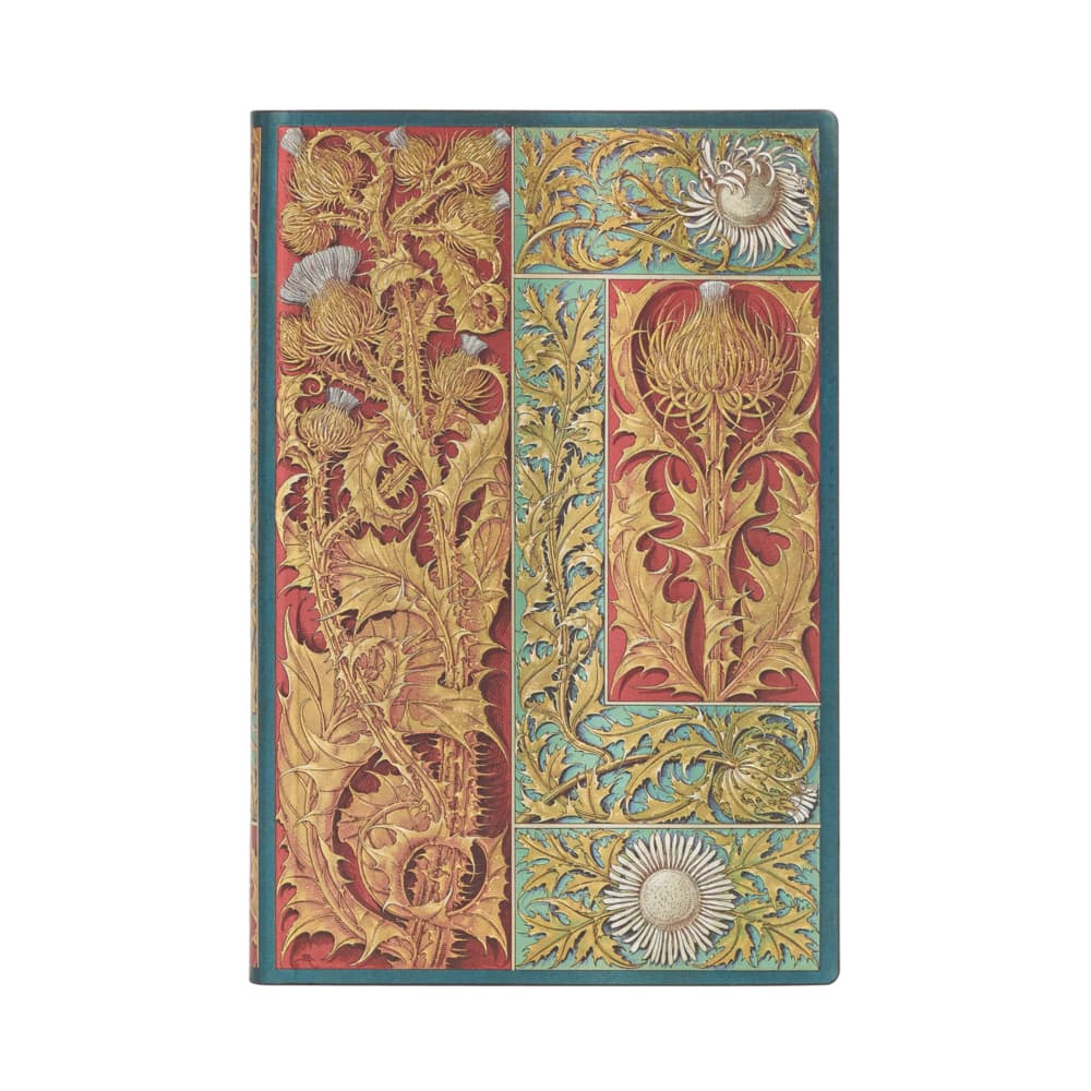 Wild Thistle Mini Lined Softcover Journal, 208pg, 80gsm by Paperblanks (Vox Botanica)
