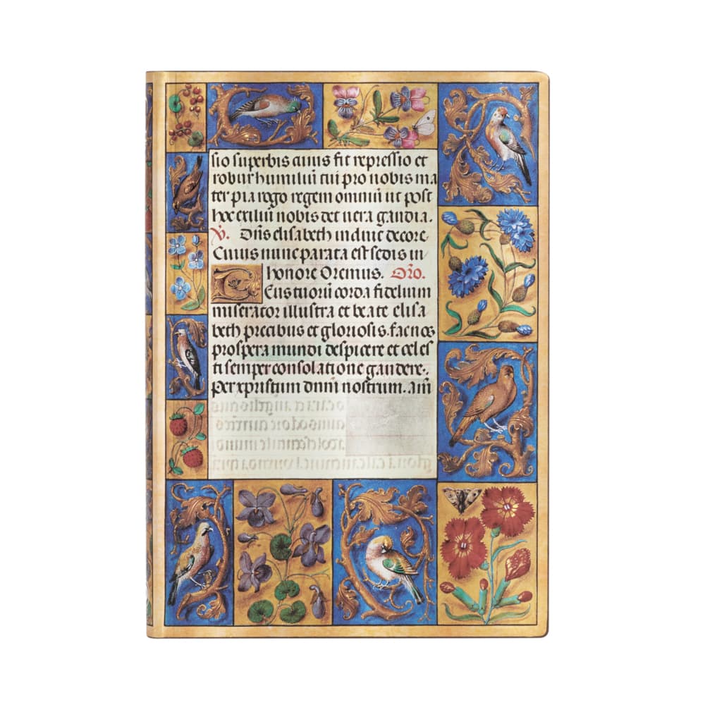 Spinola Hours MIDI Lined Softcover Journal, 176pg, 100gsm, the J. Paul Getty Museum Collection by Paperblanks (Ancient Illumination)