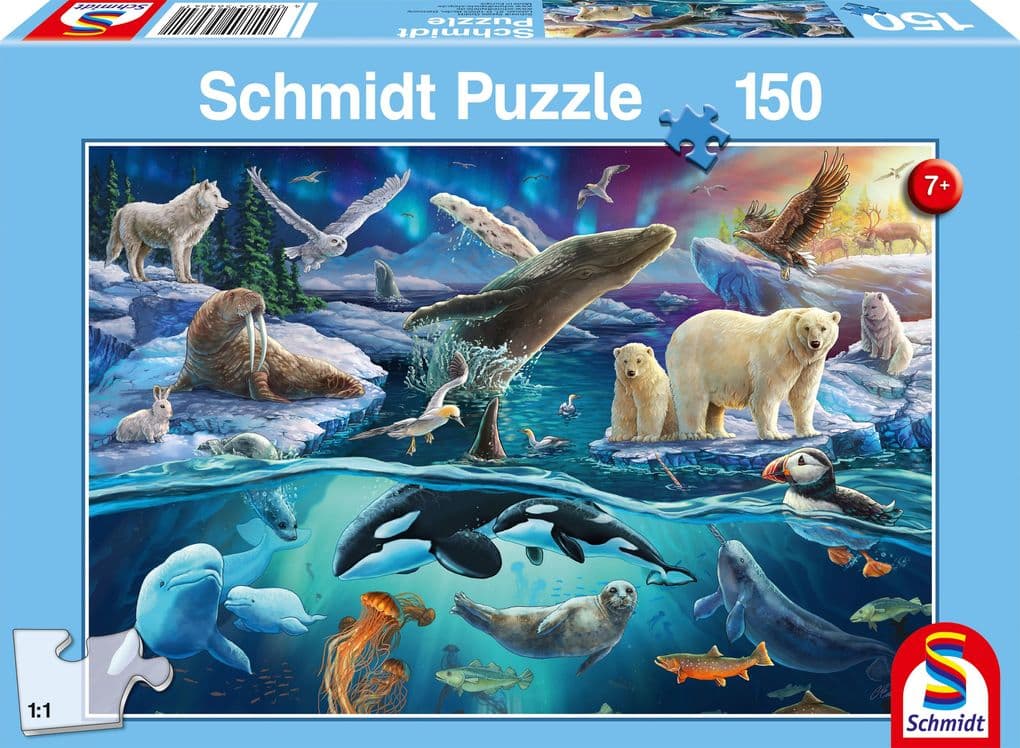 Schmidt Spiele - Tiere in der Arktis, 150 Teile
