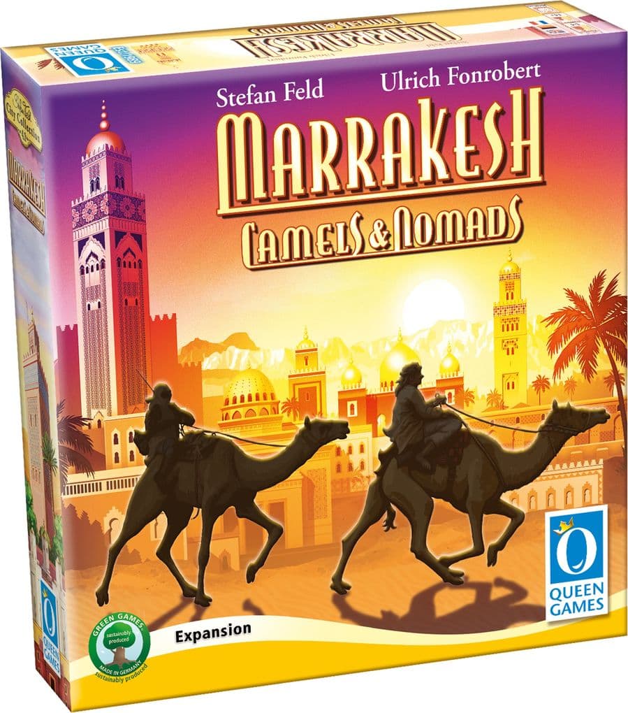 Queen Games - Marrakesh - Camels & Nomads, Erweiterung