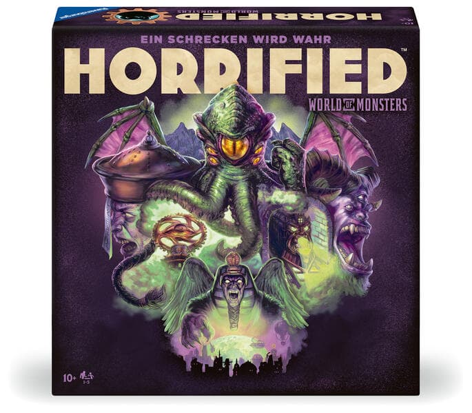 Horrified: World of Monsters - Spiele für Erwachsene ab 10 Jahre