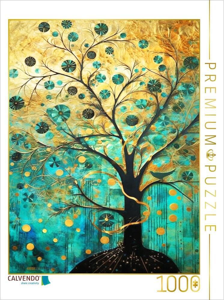CALVENDO Puzzle Lebensbaum | 1000 Teile Lege-Größe 64x48cm Foto-Puzzle für glückliche Stunden