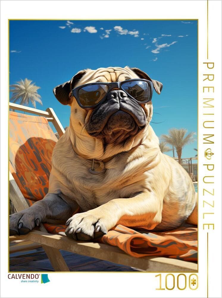 CALVENDO Puzzle Urlaub | 1000 Teile Lege-Größe 64x48cm Foto-Puzzle für glückliche Stunden