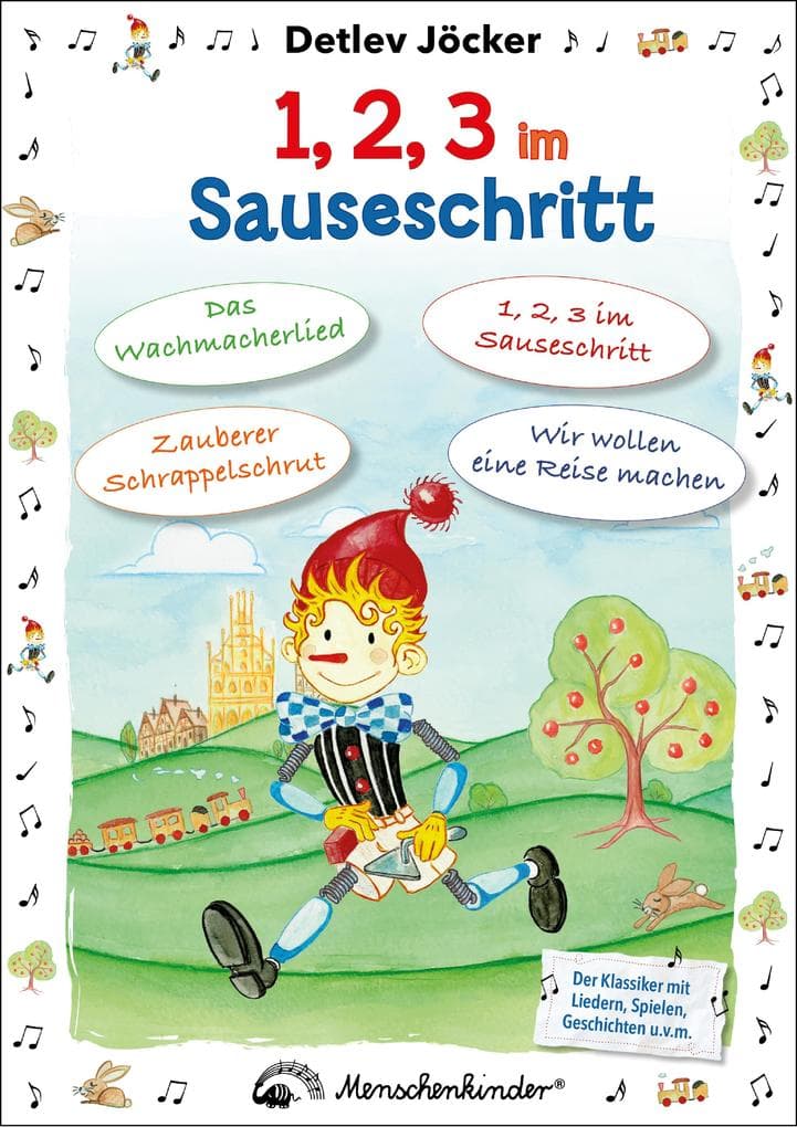 Detlev Jöcker: 1, 2, 3 im Sauseschritt