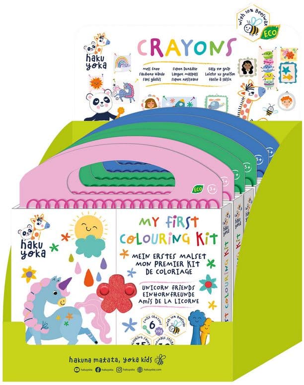 Avenir - Haku Yoka - Mein erstes Wachsmalkreidenset