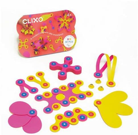 Clixo - Crew pink & gelb