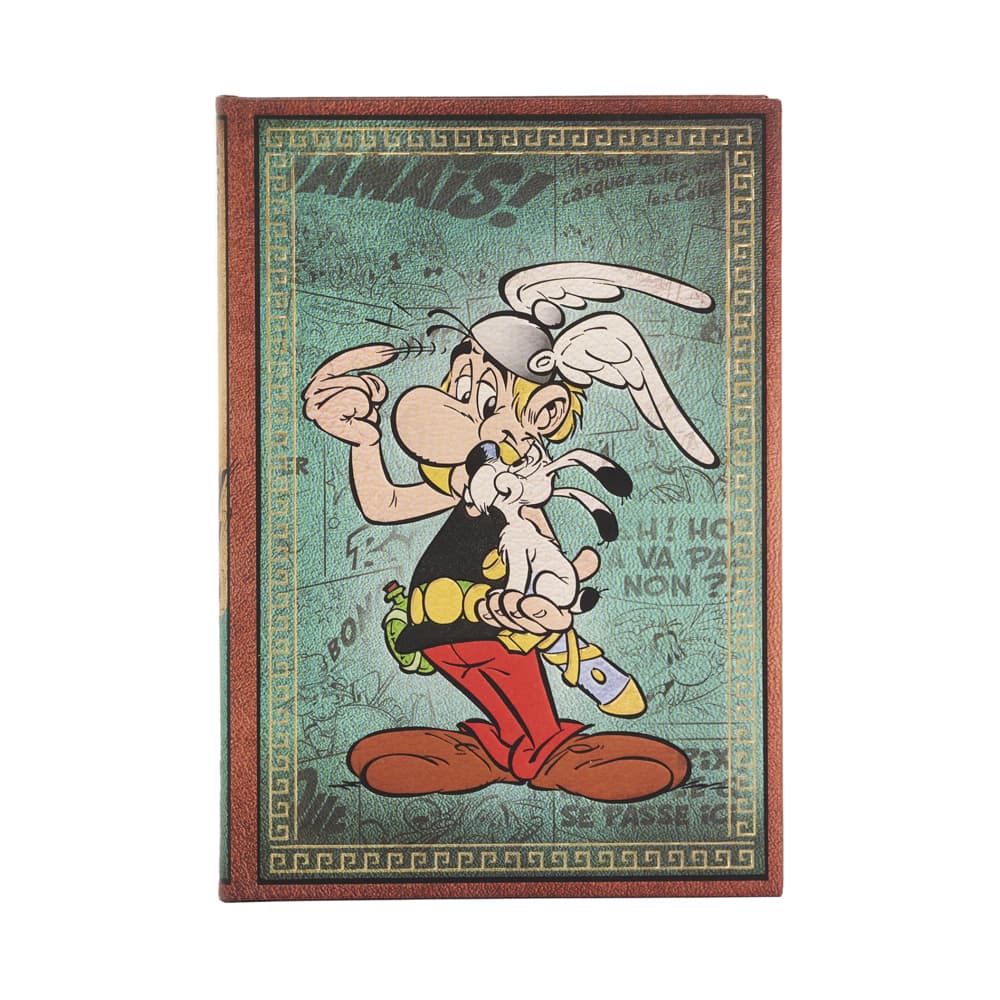 Paperblanks Notizbuch - Asterix der Gallier, Midi, Liniert, Hardcover