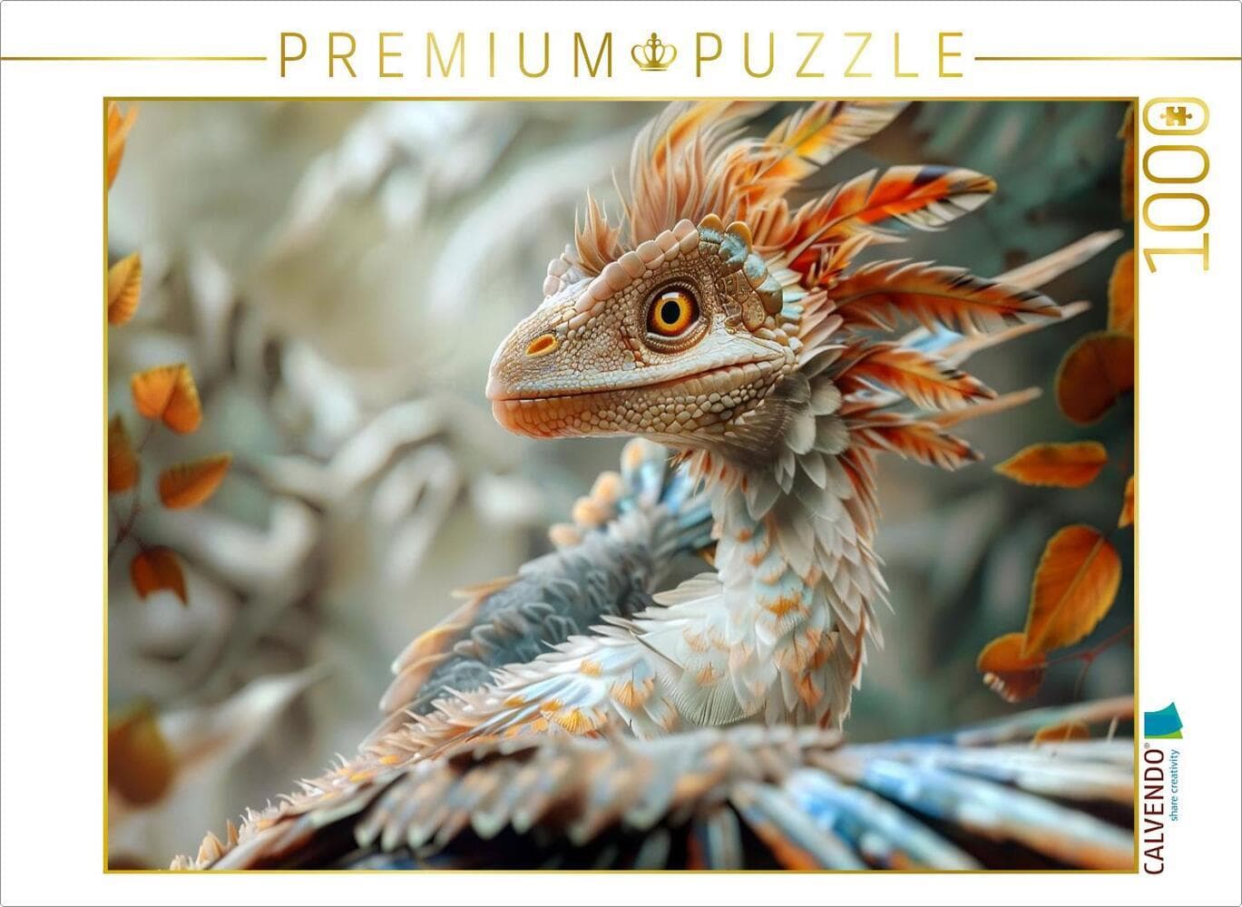 CALVENDO Puzzle Ein Motiv aus dem Kalender "Dino-Babys" | 1000 Teile Lege-Größe 64x48cm Foto-Puzzle für glückliche Stunden