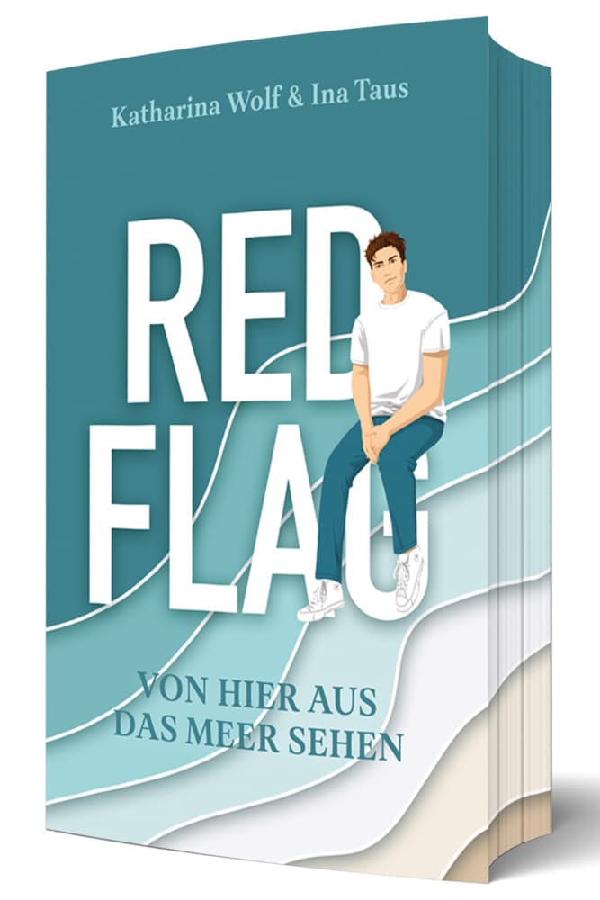 Red Flag - Von hier aus das Meer sehen: Queere Strangers-to-Lovers-Romance I mit Farbschnitt