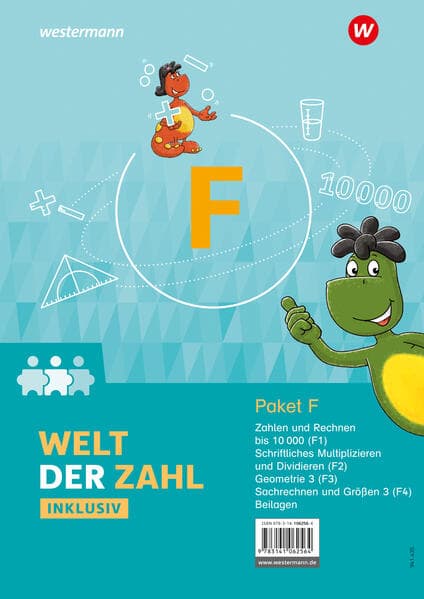 Welt der Zahl Inklusiv. Inklusionspaket F Hefte F1 bis F4
