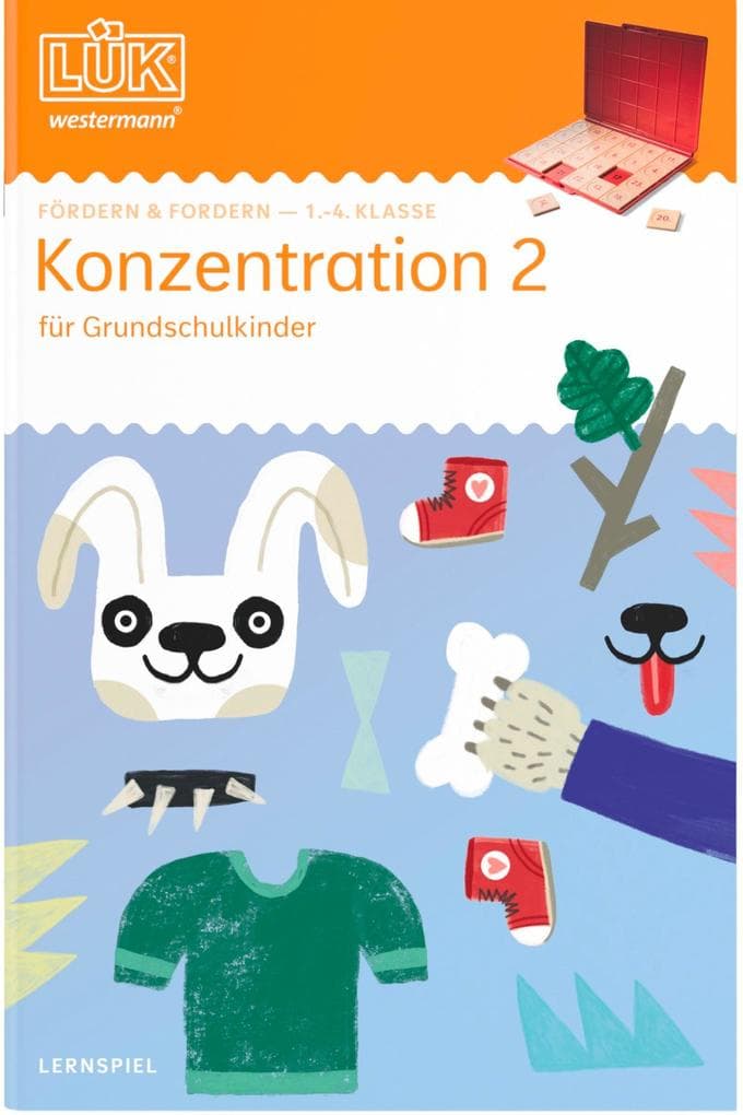LÜK - 1./2./3./4. Klasse - Fördern & Fordern Konzentration 2